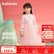 巴拉巴拉童裝女童連衣裙兒童裙子針織網(wǎng)紗2025春裝公主裙新年209125111001