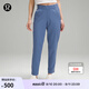 lululemon丨Luxtreme? 女士修身款松緊腰中腰長褲 LW5GSVA 綠洲藍(lán) M