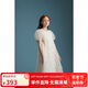 ELLE KIDS法式重工花朵珠片泡泡袖夏季新款女童生日party公主連衣裙