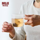 無印良品 MUJI 耐熱玻璃 馬克杯 水杯 杯子 MDE52A5A 透明