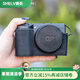 攝侶適用理光gr3保護(hù)套GR3x相機(jī)包理光日記版gr底座皮殼HDF相機(jī)套理光掛繩真皮鏡頭蓋手腕帶真牛皮配件 GR3/gr3x經(jīng)典黑真皮保護(hù)套+鏡頭蓋