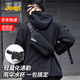 JEEP斜挎包男士大容量單肩包背包磁吸機(jī)能胸包運(yùn)動(dòng)騎行通勤挎包旅行包 黑色