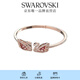 施華洛世奇（SWAROVSKI）Swan手鐲手鏈女手鐲輕奢小眾送女友畢業(yè)禮物女 紅色S碼5614122