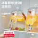 邦潔威冰箱冷水壺大容量帶龍頭水果茶冷泡壺涼水壺家用裝果汁冰水飲料桶 冰箱冷水壺【 5升】