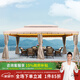 紫葉 戶外遮陽(yáng)棚防雨防曬陽(yáng)光棚廣告活動(dòng)羅馬帳篷四角傘擺攤簡(jiǎn)易涼亭 加粗款 雙邊3.0*6.0米