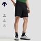 DESCENTE迪桑特TRAINING系列綜訓訓練運動健身男士針織短褲 BK-Tap Shoe 2XL (185/92A)
