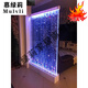 客廳裝飾擺件大件水幕墻隔斷水幕墻流水屏風(fēng)氣泡亞克力墻創(chuàng  )意水幕 200125寬配超氣泵