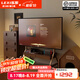 樂系（LEXI）電視機支架40-85寸客廳家用小戶型現(xiàn)代簡約實木可移動電視柜 40-85寸電視-胡桃色（公牛插座）