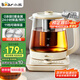 小熊（Bear）純鈦養(yǎng)生壺煮茶壺 燒水壺 家用恒溫水壺煮茶器 0膠水 1.5升大容量 24H恒溫11檔控溫 YSH-L15W5