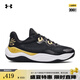 安德瑪（UNDERARMOUR）庫里Curry Splash 24 AP男女情侶運(yùn)動籃球鞋3027262 黑色001 42.5