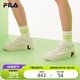 FILA 斐樂官方帆布鞋女鞋2025運(yùn)動(dòng)板鞋厚底低幫休閑鞋時(shí)尚小白鞋GEAR