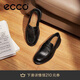 愛步（ECCO）商務(wù)正裝鞋皮鞋男 簡約一腳蹬樂福鞋 都市倫敦系列525654 黑色42