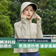 胖東來(lái)原紗冰絲防曬衣女外穿薄款夏季紫外線透氣2025新款戶外騎車外套 漠北咖  全新升級(jí)*黑膠帽檐 均碼 80-150