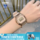 卡西歐（CASIO）女表g-shock都市女性中性時尚小方塊潮流送女友禮物運動電子手表 GM-S5600PG-4甜酷玫瑰-人氣女款