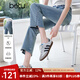 百圖betu女裝2025夏季新款牛仔微喇褲顯瘦有型棉感萊賽爾褲子2505T56 淺牛仔藍 L