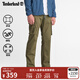 添柏嵐（Timberland）官方男裝長褲工裝褲春季戶外休閑舒適直筒|A5V53 A5V53A58/軍綠色 32