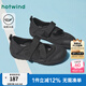 熱風(fēng)（Hotwind）【商場同款】運動瑪麗珍鞋25年春季新款女士輕便透氣外穿平底單鞋 01黑色（H09W25115） 37
