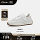 Clarks其樂Craft Speed男女同款新品跑鞋潮流舒適透氣輕量緩震運動鞋 白色-女款 261763974 35.5 偏大半碼