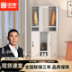 中偉更衣柜員工柜儲(chǔ)物柜帶鎖鋼制鐵皮柜存包柜鞋柜六門更衣柜升級(jí)款