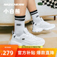 斯凱奇小白熊|透氣情侶男款小白鞋增高厚底百搭復(fù)古休閑老爹鞋運(yùn)動鞋