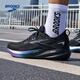 布魯克斯（BROOKS）男子Glycerin 22甘油22月光系列緩震跑鞋 極光黑/烏木色 41