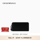 EMPORIO ARMANI/阿瑪尼官方旗艦【七夕禮物】新款男女情侶款牛皮革手拿錢包秋季 80001-黑色