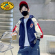 G.DUCKKIDS兒童裝男童秋裝外套棒球服春秋款2025新款男孩秋季中大童帥洋氣潮 藏青 150 cm