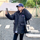 VEOX棉服女2025新款冬季短款學生韓版韓版寬松棉衣情侶外套棉襖 黑色 M 110-140