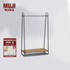 無印良品（MUJI）PAUL HANGER STAND White Ash NATURAL 掛衣架衣帽架 晾衣架 其他 長90×寬40.5×高150cm