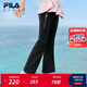 FILA【涼感】斐樂(lè)兒童童裝褲子2025年夏新款女童運(yùn)動(dòng)緊身針織長(zhǎng)褲 RD寶藍(lán)-NV 165