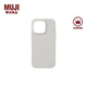 無印良品（MUJI）再生TPU手機殼 iphone16/iphone16 plus/iphone16 pro/iphone16 pro max 蘋果 iphone16 pro 灰白色