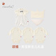 SaintBuD頌禧·男寶新生兒禮盒禮服桑蠶絲嬰兒衣服套裝滿(mǎn)月百天哈衣用品