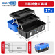 歐帝斯三層折疊工具箱收納箱家用大容量車載手提箱大號(hào)多功能電工維修箱 17寸三層折疊工具箱【促銷款】