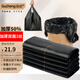 固成背心垃圾袋黑色32*60cm150只單面1.5絲 垃圾袋加厚黑色塑料袋