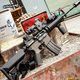 HOMEROS司馬m416軍典M4自動(dòng)連發(fā)男孩軟彈槍m4a1突擊玩具槍wargam發(fā)射器【墨色】3.0金齒11.1V競技版全息+倍鏡+3包頂級口糧