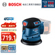 博世（BOSCH） GEX 185-LI鋰電無刷偏心砂磨機(jī)打磨拋光砂紙機(jī)砂光機(jī)木工工具 裸機(jī)（不含電池、充電器）