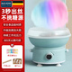 拜杰棉花糖機兒童全自動家用DIY棉花糖機器迷你小型商用擺攤彩糖機小孩生日圣誕節(jié)禮物 【快速出絲/不卡糖】天空藍 優(yōu)質電機【贈彩糖*1+糖勺*1+竹簽*10】
