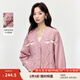 茵曼（INMAN）溫柔立體花開衫毛衣女2025春季新款氣質(zhì)慵懶風(fēng)鏤空針織外套 肉粉色 M