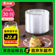 美麗雅一次性盤子6英寸*30只裝 食品級(jí)蛋糕水果試吃露營(yíng)燒烤餐碟