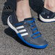 阿迪達斯 （adidas）涉水鞋休閑鞋男鞋2025夏季新款運動鞋戶外輕便溯溪透氣溯溪鞋 HP8637藍色白黑 39