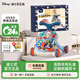 DISNEY迪士尼學(xué)步車嬰兒玩具禮盒寶寶高檔生日禮物周歲禮一周歲生日禮物 4合1米奇藍丨電池套裝+故事書*2