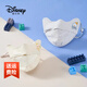迪士尼（Disney）新款夏季兒童冰絲防曬口罩防護(hù)遮陽防紫外線專用透氣女孩寶寶面罩 小童防曬口罩2個(gè)：A120灰色+淺黃