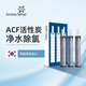 Aroma Sense淋浴花灑噴頭過(guò)濾芯活性炭纖維除氯過(guò)濾器節水凈水去污過(guò)濾棒 ACF活性炭濾芯 3支/盒