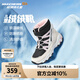 Skechers斯凱奇兒童絨絨靴雪地靴保暖男童棉鞋防寒加絨高幫女童靴660092L 女童/白色/黑色/粉紅色/WBPK 35