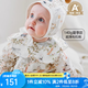 OAK FAMILY新生兒連體衣和式春季寶寶哈衣嬰兒滿月爬服嬰兒連體衣百日宴 梨果莊園-夏薄款 52cm