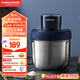 摩飛電器（Morphyrichards）絞肉機(jī) 家用絞餡機(jī)碎肉機(jī) 電動(dòng)多功能輔食料理機(jī)打蒜攪拌機(jī) 不銹鋼碗 1.5升  MR9408