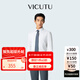 威可多（VICUTU）【云朵襯衫三代】男士潮流柔軟易打理免燙商務(wù)白色襯衣 白色 41