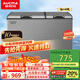 澳柯瑪（AUCMA）家用商用節(jié)能低噪音冰柜 頂開門臥式冰箱 一級能效 小冷藏大冷凍 保鮮速凍兩用 雙箱雙溫冷柜286升 BCD-200CSH 200L
