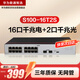 華為數(shù)通智選千兆交換機16口千兆電口+2口光纖口以太網(wǎng)絡(luò)網(wǎng)線分線器集線器5口8口家用企業(yè)級S100-16T2S
