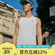 卡爾美（KELME）跑步背心男2025夏季新款馬拉松訓(xùn)練速干衣足球健身無袖T恤 光亮白 L